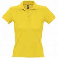 POLO PIQUÉ M/M 4 BOT PEOPLE AMARELO 